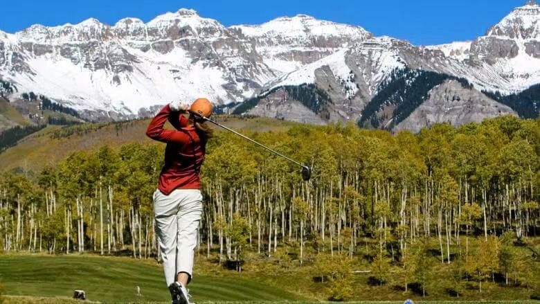 Golfing At Altitude!