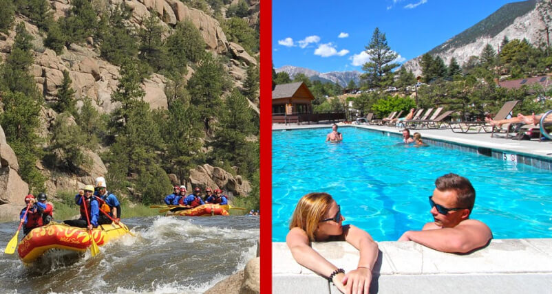 Browns Canyon Raft + Hot Springs