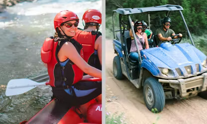 Experience The Rocky Mountains: Raft + ATV Adventure