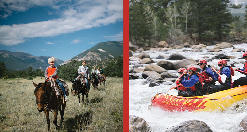 Browns Canyon Raft + Horseback