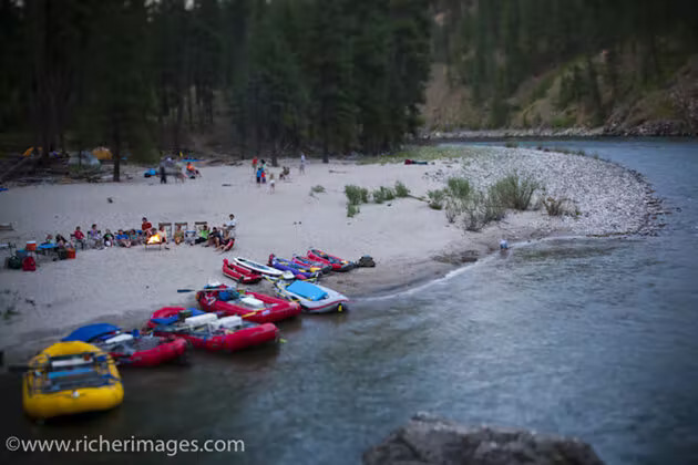 Days of Whitewater Sandwiching a Night Under the Stars